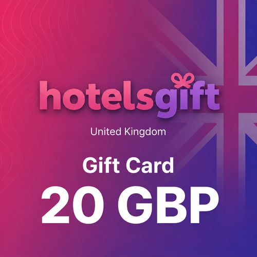 HotelsGift Tarjeta de regalo del Reino Unido 20 GBP
