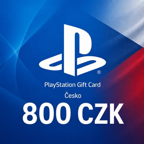 Carte Cadeau PlayStation République tchèque 800 CZK