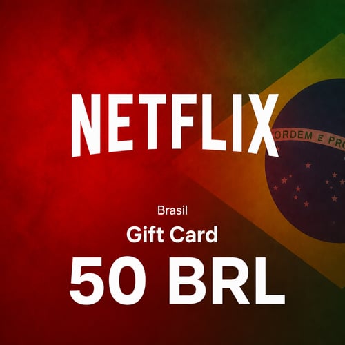 Netflix Brezilya Hediye Kartı 50 BRL
