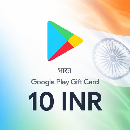 Google Play भारत उपहार कार्ड 10 INR