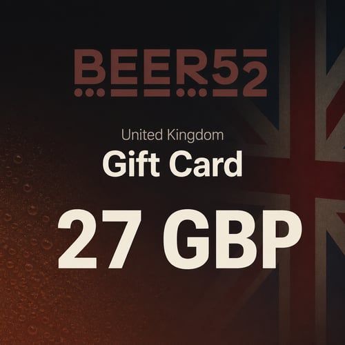 Beer52 Birleşik Krallık Hediye Kartı 27 GBP