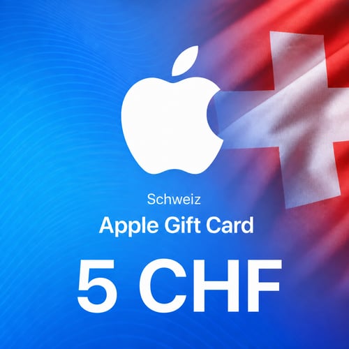 Apple Schweiz Geschenkkarte 5 CHF