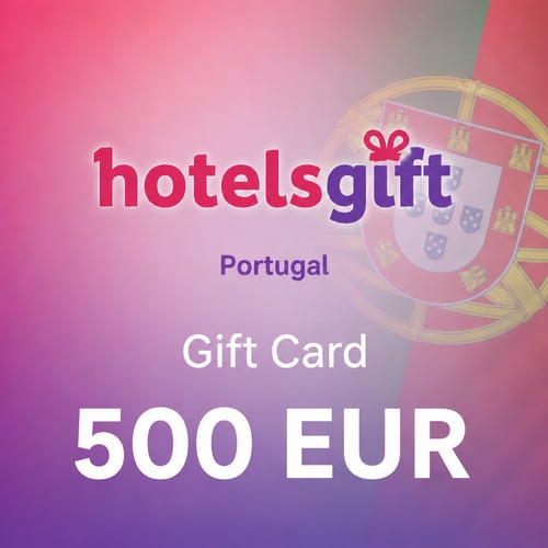 HotelsGift Cartão Presente Portugal 500 EUR