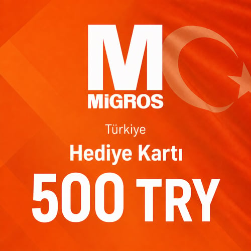 Migros Turkey Gift Card 500 TRY
