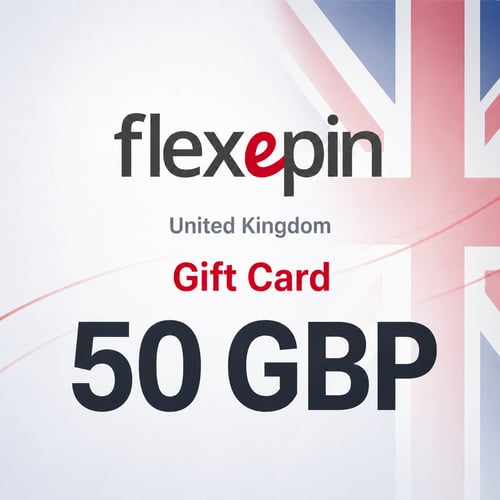 Flexepin mã Vương quốc Anh 50 GBP