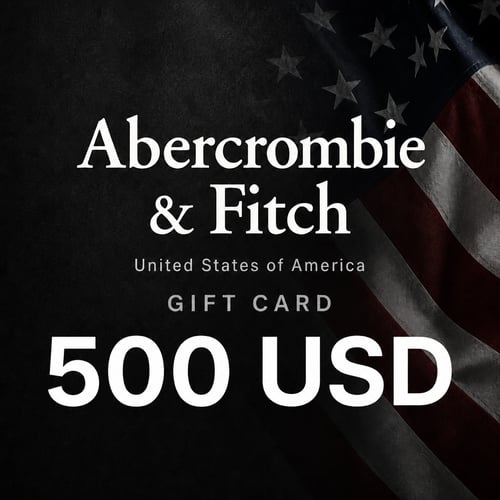 Abercrombie & Fitch United States Gift Card 500 USD