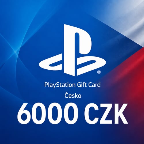 Carte Cadeau PlayStation République tchèque 6000 CZK