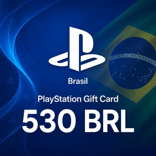 Cartão Presente PlayStation Brasil 530 BRL