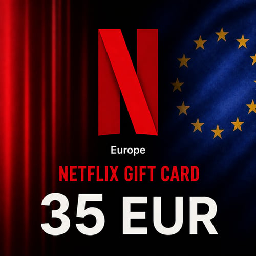 Kartu Hadiah Netflix Eropa 35 EUR