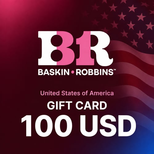 Baskin Robbins Verenigde Staten Cadeaubon 100 USD