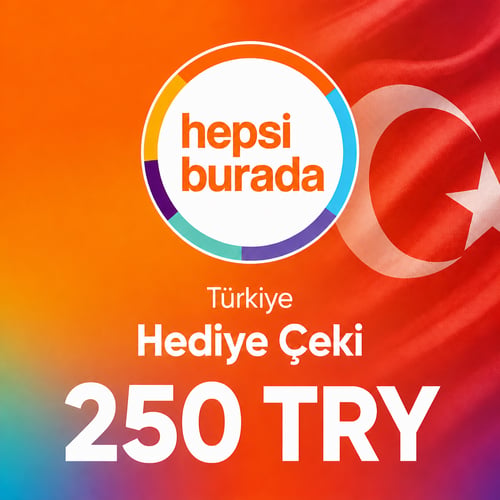 Hepsiburada Turkey Gift Card 250 TRY
