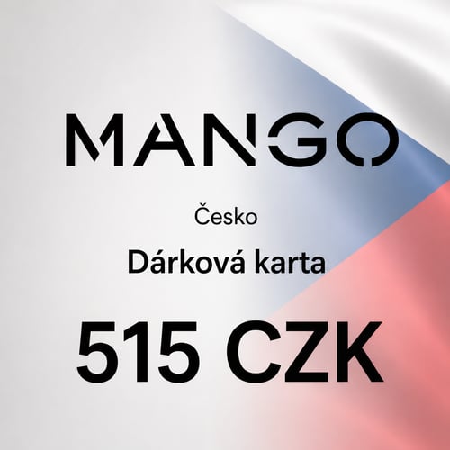 MANGO Чехія Подарункова карта 515 CZK