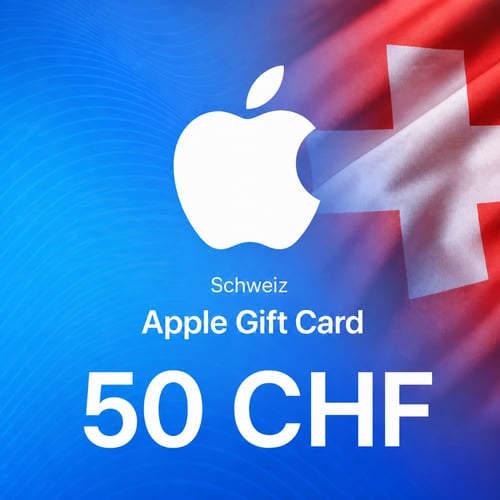 Apple Schweiz Geschenkkarte 50 CHF