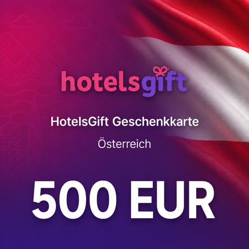 HotelsGift 오스트리아 기프트 카드 500 EUR