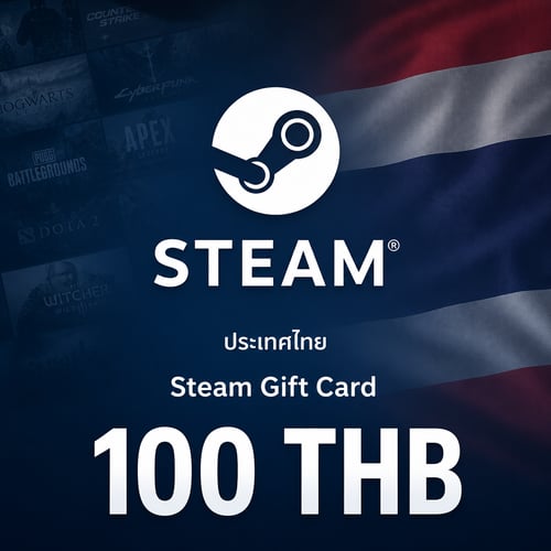 Steam تھائی لینڈ والیٹ کوڈ 100 THB