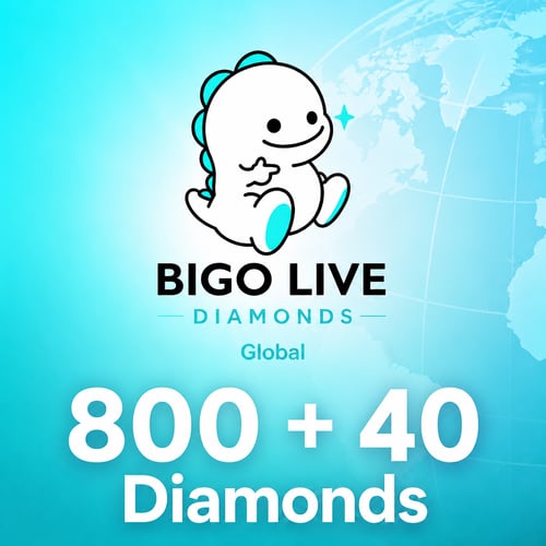 Bigo Live 800 + 40 Bonus Diamanten Weltweit 20 USD