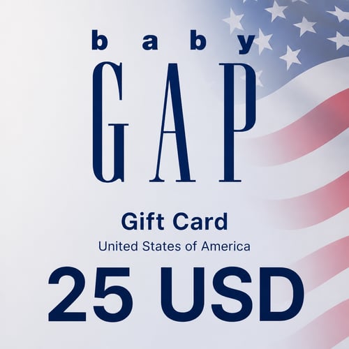 babyGap США Подарочная карта 25 USD