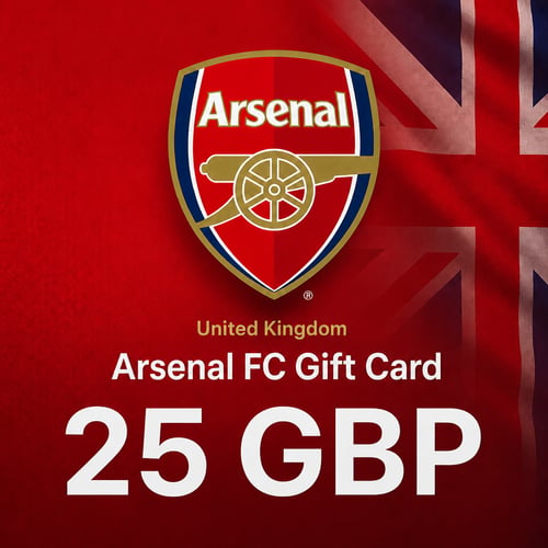Arsenal FC United Kingdom Gift Card 25 GBP