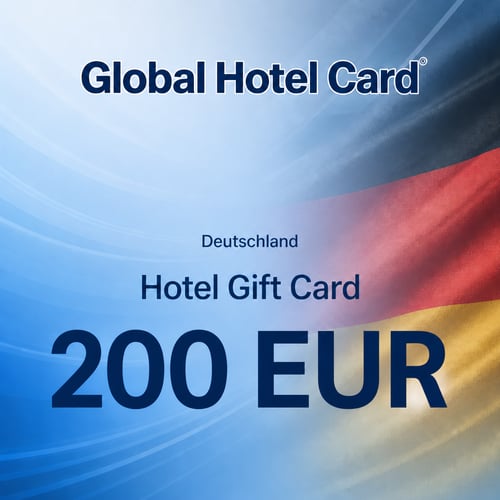 Global Hotel Card Germany Gift Card 200 EUR