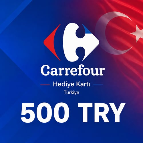 CarrefourSA Törökország Ajándékkártya 500 TRY