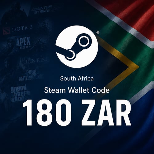 Steam South Africa Wallet Code 180 ZAR