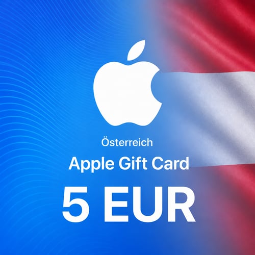 Apple Österreich Geschenkkarte 5 EUR