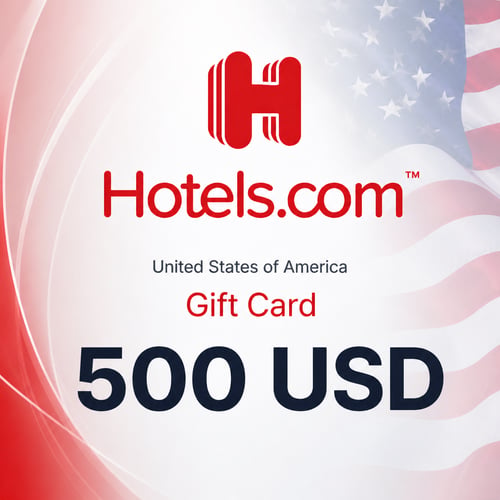 Hotels.com United States Gift Card 500 USD