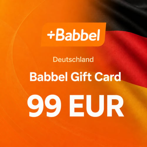 Babbel Germany Gift Card 99 EUR