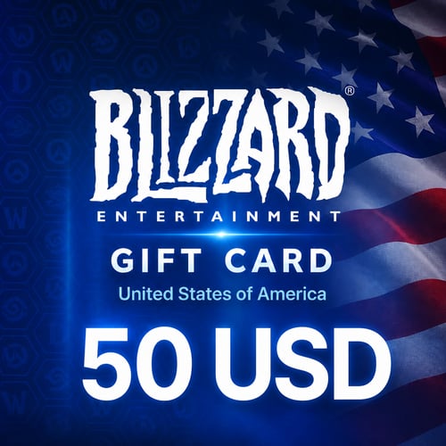 Blizzard (Battle.net) United States Gift Card 50 USD