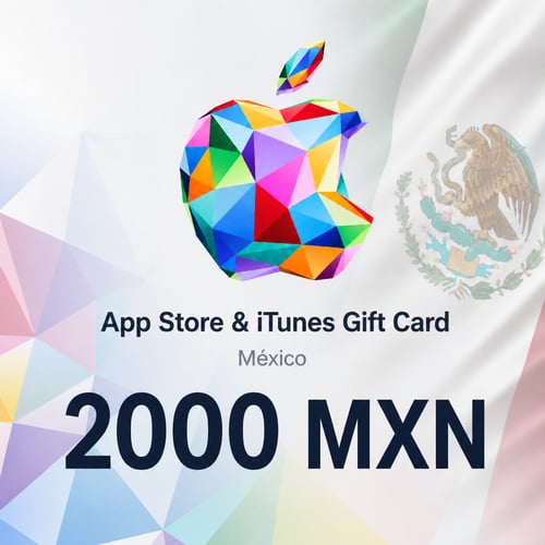 Apple Mexico Gift Card 2000 MXN