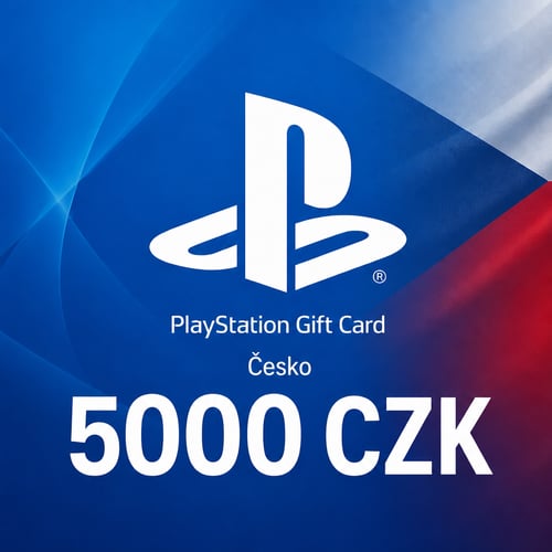 Carte Cadeau PlayStation République tchèque 5000 CZK