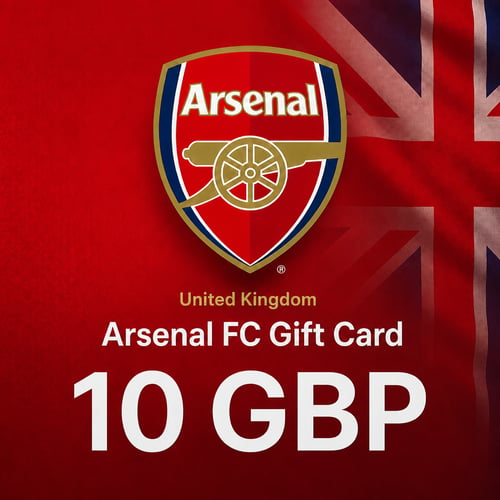 Arsenal FC United Kingdom Gift Card 10 GBP