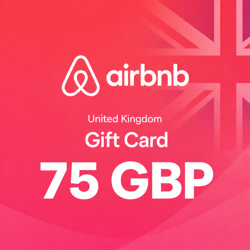 Airbnb 영국 선물 카드 75 GBP