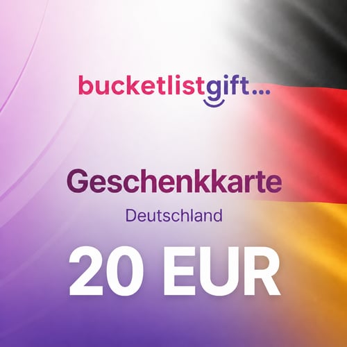Cartão Presente BucketlistGift Alemanha 20 EUR