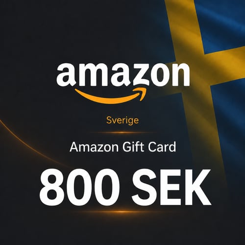 Amazon Sweden Gift Card 800 SEK