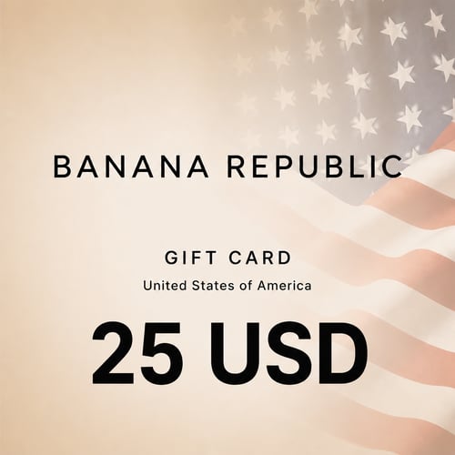 Banana Republic United States Gift Card 25 USD