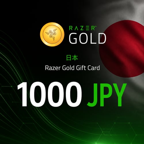 Razer Gold JP 1000 JPY