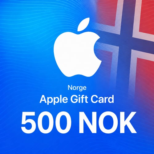 Carte Cadeau Apple Norvège 500 NOK