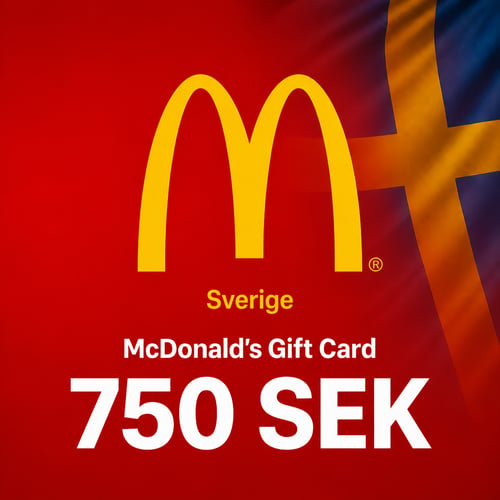 McDonald's Sweden Gift Card 750 SEK