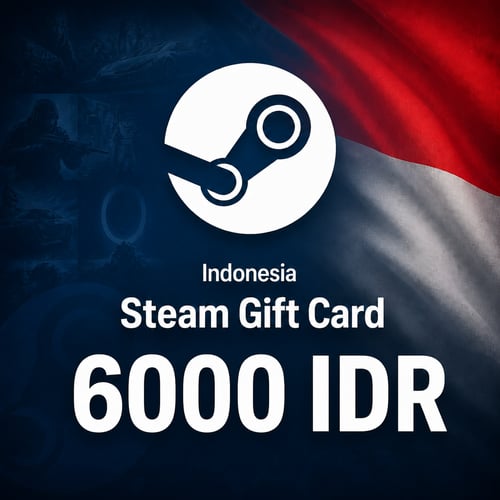 Steam انڈونیشیا والیٹ کوڈ 6000 IDR