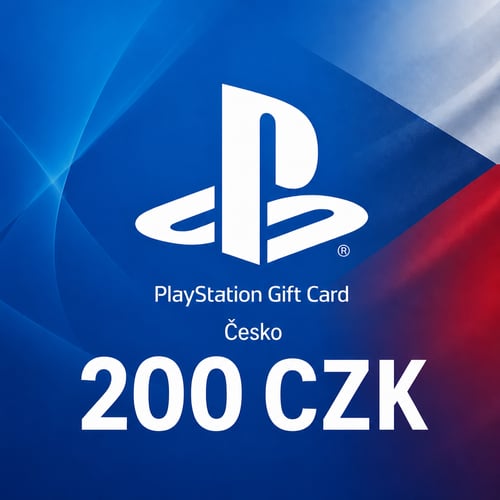 Carte cadeau PlayStation République tchèque 200 CZK