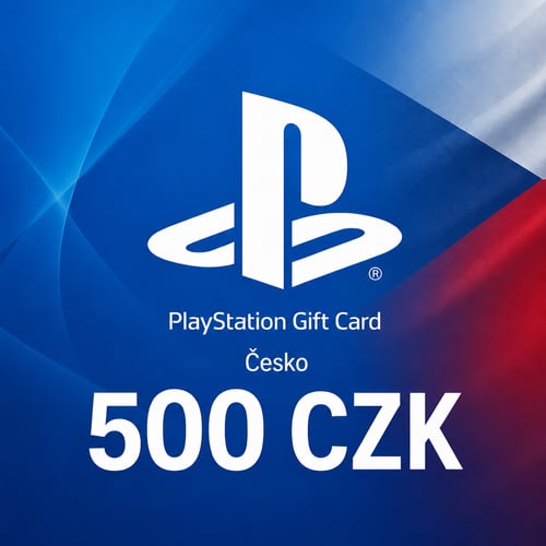 Carte Cadeau PlayStation République tchèque 500 CZK