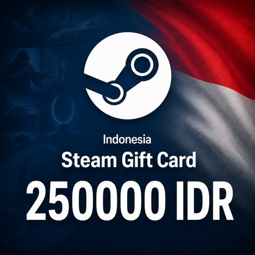 Kod Dompet Steam Indonesia 250000 IDR
