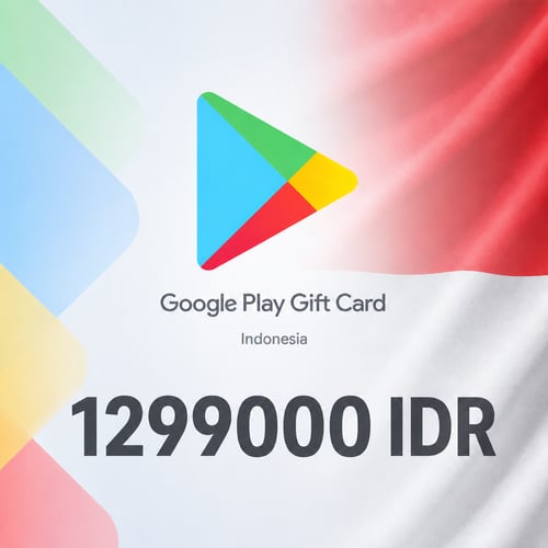 Kartu Hadiah Google Play Indonesia 1.299.000 IDR