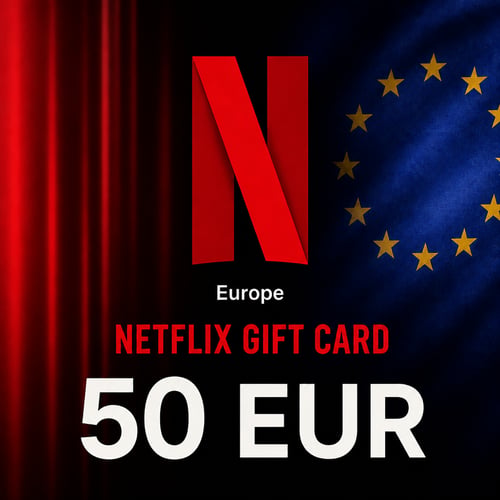 Netflix Avropa Hediye Kartı 50 EUR