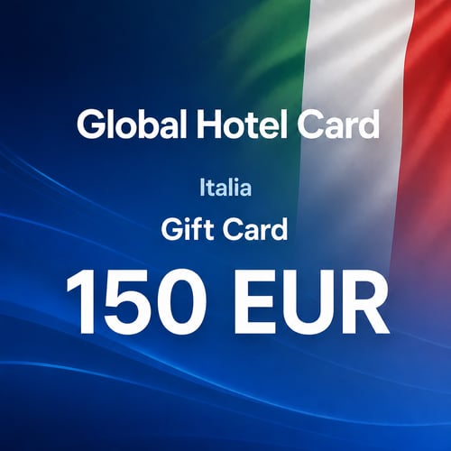 Card de hotel global Italia - Card cadou 150 EUR