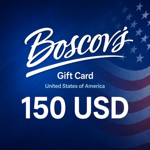 Boscov's Америка США Подарочная карта 150 USD