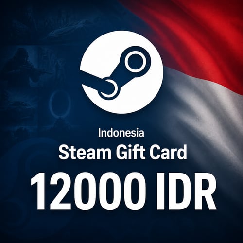 Mã ví Steam Indonesia 12000 IDR