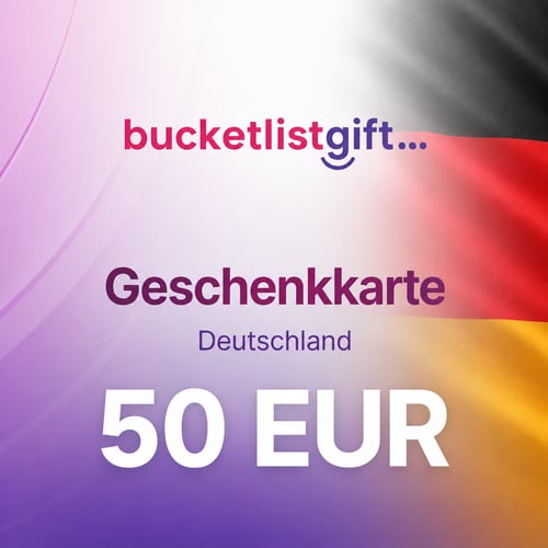 BucketlistGift Niemcy Karta podarunkowa 50 EUR