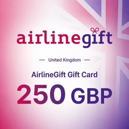 AirlineGift Storbritannien Presentkort 250 GBP